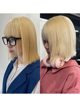 エススウィート 京都駅店(S.SWEET) blond color