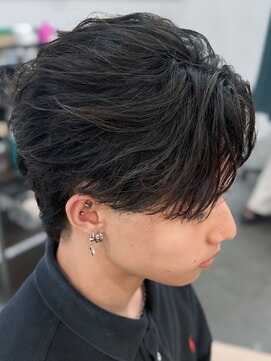 バース バイ ハピネス(BIRTH by happiness) 奈良men's癖毛フェザーパーマフェザーショート