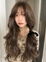 メゾンアクア 表参道(Maison ACQUA) ☆ブリーチなしダブルカラー オリーブ オリーブベージュ