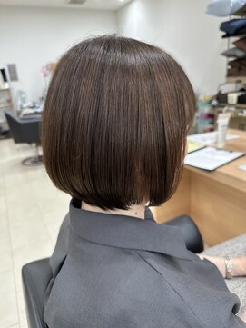 サラ 山口店(SARA) 髪質改善トリートメントでショートボブ