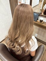 アミリー ひたち野うしく店(Amily)&nbsp;ハイライトバレイヤージュダブルカラーケアブリーチ20代30代