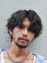 フィフスパーク(fifth PARK) 渋谷緩めシャドウパーマルーズパーマメンズマッシュウルフ30代