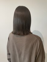 スタイル 皆実店(STYLE) シンプルがかわいい♪切りっぱなしミディアム