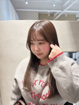 ペブル(pebble) レイヤー/ミディアム/顔まわりカット/髪質改善/明石/大久保