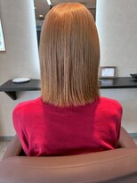 パーミルヘアーピピ(permille hair pipi)&nbsp;切りっぱなし×ブロンド