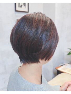 ミーノ(mieno) オーガニックカラー/艶髪ショート