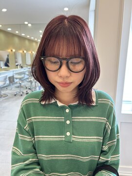 トパ タカオカ(topa takaoka) ウルフレイヤー×ボルドーカラー