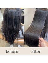 ソア 武蔵小杉(SOAR)&nbsp;前髪アンブレラカラーでピンクベージュにイメチェン