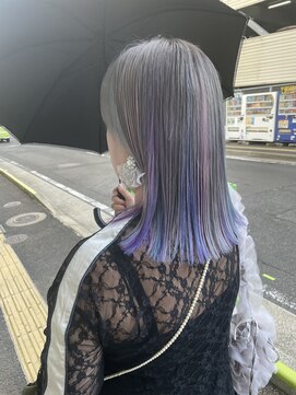 ヘアーサロン グラブ(hair Salon grab) ペールユニコーンカラー