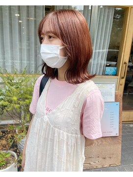 メルク ユニ(merc.uni) オレンジベージュ小顔