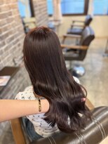 アクロ あべの店(ACRO)&nbsp;初カラー透明感カラーで作るピンクブラウン