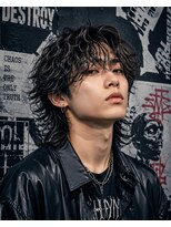 アイトーキョー 名古屋栄(AI TOKYO)&nbsp;ニュアンスパーマ/フェザーパーマ/センターパート/名古屋/栄