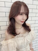 クラヴィアエクラート なんば店(CLAVIA.ECLART)&nbsp;韓国レイヤーカット/顔周りレイヤーカット/ハッシュカット