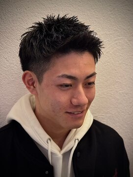 ヒロギンザ 大宮駅前店(HIRO GINZA) フェード×スパイキーショート/大宮/メンズカット/バーバー