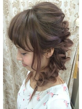 ヘアーセットサロン ピンキー(Hairset Salon Pinky) Pinky☆ツイン編み