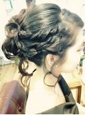 【merci】ていらー風☆華やか舞踏館ヘアセット
