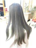 ブルージュ&メッシュグラデーション