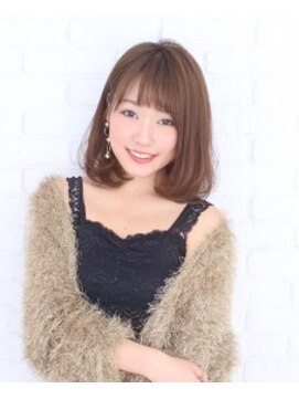 ファム 十日市店(femme) ふんわりワンカールボブ