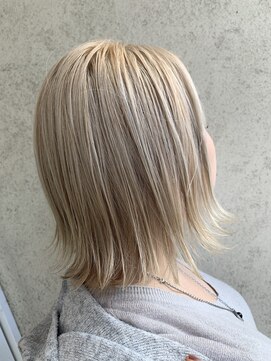 ディバイス(Device) 【Device心斎橋】トリプルケアブリーチ+オンカラー