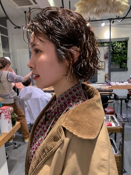 レガロ(Regalo) 癖毛風パーマボブ