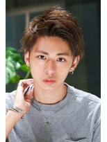 リップスヘアー 銀座(LIPPS hair)&nbsp;グレーオーバーアップバングショート