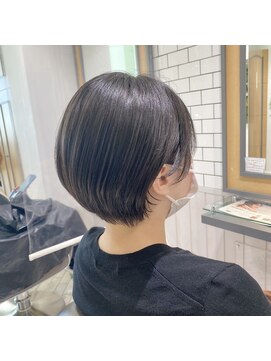 リンダバイネオリーブ 白楽店(Linda by neolive) 生え癖に合わせて、丸みショートボブ