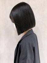 アイティーバイアルバム 八王子店(IT by ALBUM) フェイクブラックボブ_くびれヘアビタミンカラー_ba345441