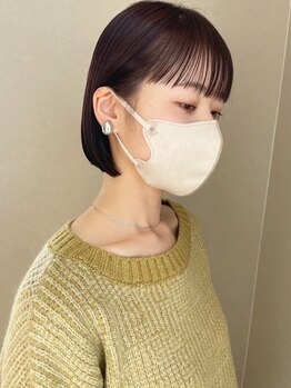 ヌー(Noeud.)の写真/カットにより骨格をスッキリさせ、周りの方からも高評価!大人女性の憧れスタイルを叶えます!カット¥4,000～