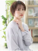 大人かわいい小顔ナチュラルマッシュショートc5大宮20代30代40代