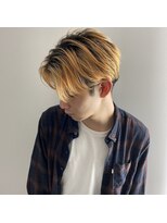 リップスヘアー 銀座(LIPPS hair)&nbsp;ハイトーンセンターパート