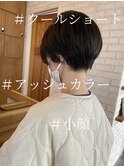 クールショート/ヘルシースタイル/レディースショート@30代40代