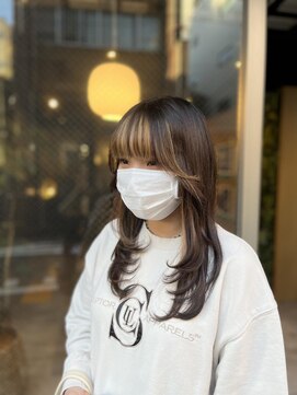 リエコー(RE'ECHO) レイヤーカット×フェイスフレーミング