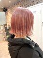 アグ ヘアー ポンテ 南浦和店(Agu hair ponte) ハイトーンピンク！ボブ、ショートボブもお任せ下さい(^^)