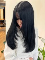 ピープスアンドスー 表参道 渋谷(Peeps&Suu.) レイヤーカット/エモージュ/ブルーブラック