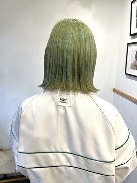 ジジ フィーカ 佐野(Gigi fika) ペールグリーン