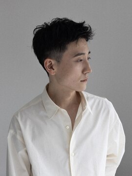 ネロ ヘアサロン 渋谷(NERO HAIR SALON) 2024S/S 『 land 』 メンズ ベリーショート アッシュブラック