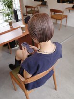 ヨー(Yoh-)&nbsp;【ショートボブ/阿部達哉】ミニボブ/ショート/ボブ/ブリーチ