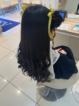アッシュ たまプラーザ店(Ash) 推し活ヘアメハーフツインだんごヘアアレンジ
