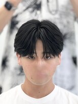 センス 渋谷 宇田川交番前(SENSE)&nbsp;ダークアッシュ/カルマパーマ/ベリーショート[渋谷/韓国/MEN'S]