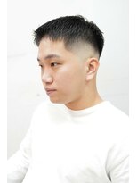 モリゲン フェローシップ レグ(MORIGEN fellowship REGU)&nbsp;メンズカットベリーショートダークアッシュスキンフェード1004