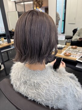 シア(sia) ワンブリーチで抜け方かわいいラベンダーグレージュ◎