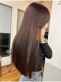 ニュアンスカラー/トリートメントストレート