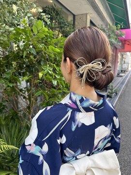 ダブル(W) 【hair salon W】浴衣着付け&浴衣ヘアセット