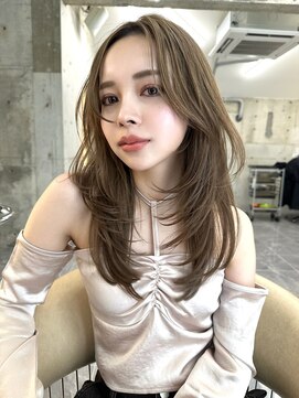 サイン 表参道(SIGN) 渋谷お洒落艶髪レイヤーカットハッシュカットくびれボブ髪質改善