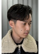 ドルクス 上野店(Dorcus)&nbsp;ニュアンスワンカールパーマ　ビジネスヘア