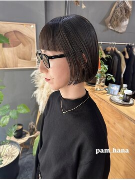 ルーシーバイパム 恵比寿(Lucy by PAM.) 【hana】大人可愛いミニボブ♪（恵比寿/代官山）
