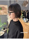 【hana】大人可愛いミニボブ♪(恵比寿/代官山)