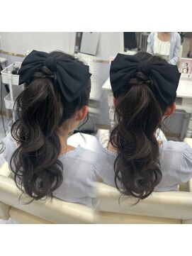 ヘアセットアリエス(aries) ポニーテール