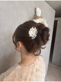 結婚式お呼ばれセット/ふわふわお団子