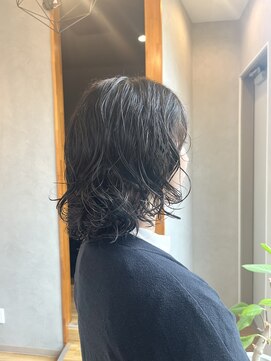 ランプヘアーデザイン(LAMP HAIR DESIGN) 【大森 智博】ミディアムパーマ/ミディアムレイヤー